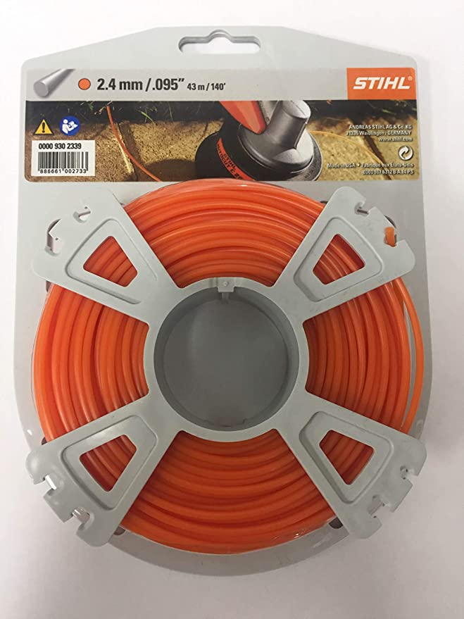 Stihl Square Mowing Line square Ø 2.4 mm x 83,0 m orange