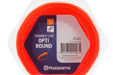 Husqvarna Trimmer Line Opti Round Ø3,0mmx56M Donut Red