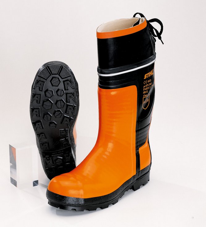 STIHL Special rubber chainsaw boots 10 1/2