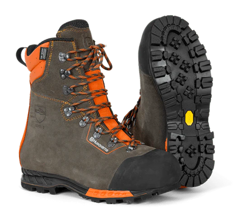 Husqvarna PRO Functional Chainsaw Leather Boots F24 Class 2 (Size 9)