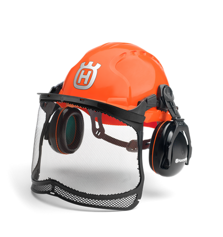 Husqvarna Classic Forest Helmet with Face and Ear Protection