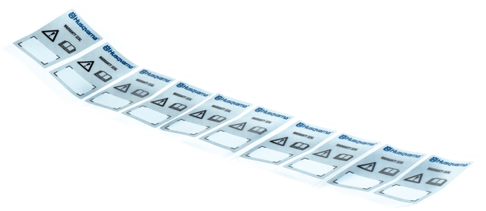 WARRANTY SEAL LABEL (1PCS)   P/N: 580689502