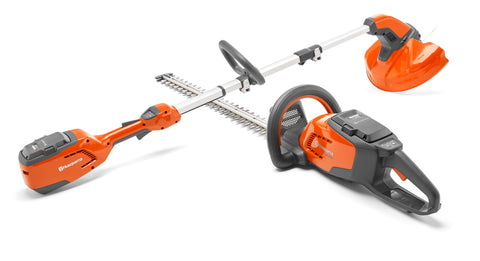 Husqvarna 115iHD45 & 115iL Battery Powered Strimmer & Hedge Trimmer Kit (Inc Battery and Charger)