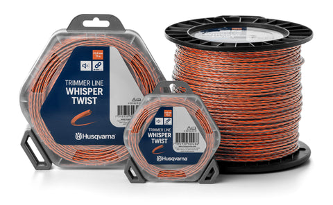 Husqvarna Trimmer Line Whisper Twist Ø2,7mmx210M SPool Orange/Black