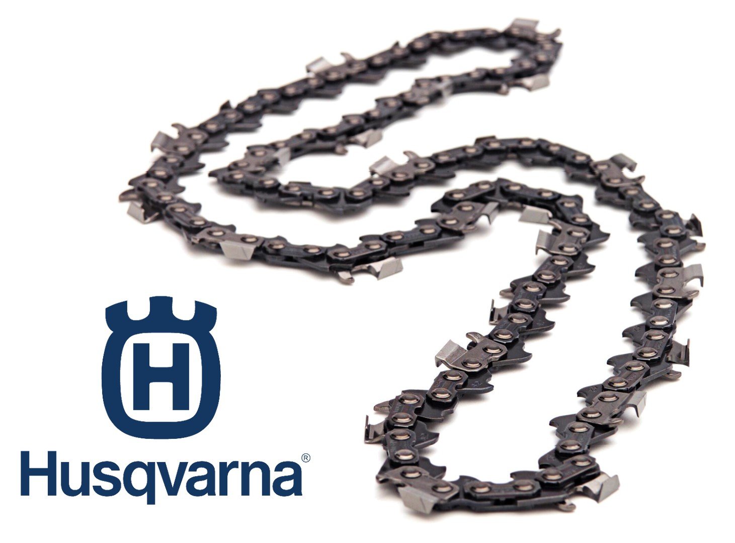 Husqvarna 100' Reel S93G X-Cut Semi Chisel 3/8" Mini 1.3mm Low Kick Guard Chainsaw Chain - (585404201)