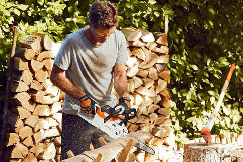 Stihl MSA 120 Battery Chainsaw - Comes With 2 x AK 20 Batteries & AL 101 Charger