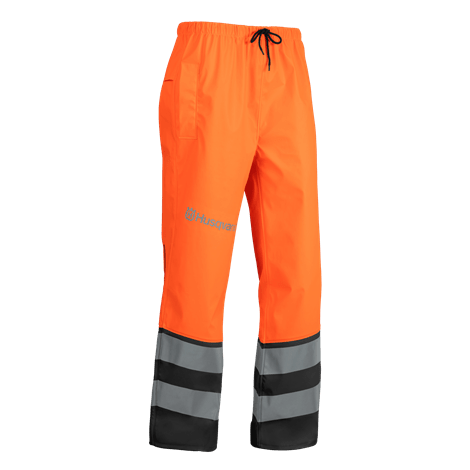 Husqvarna Rain Trousers Protect High-Viz, Functional L
