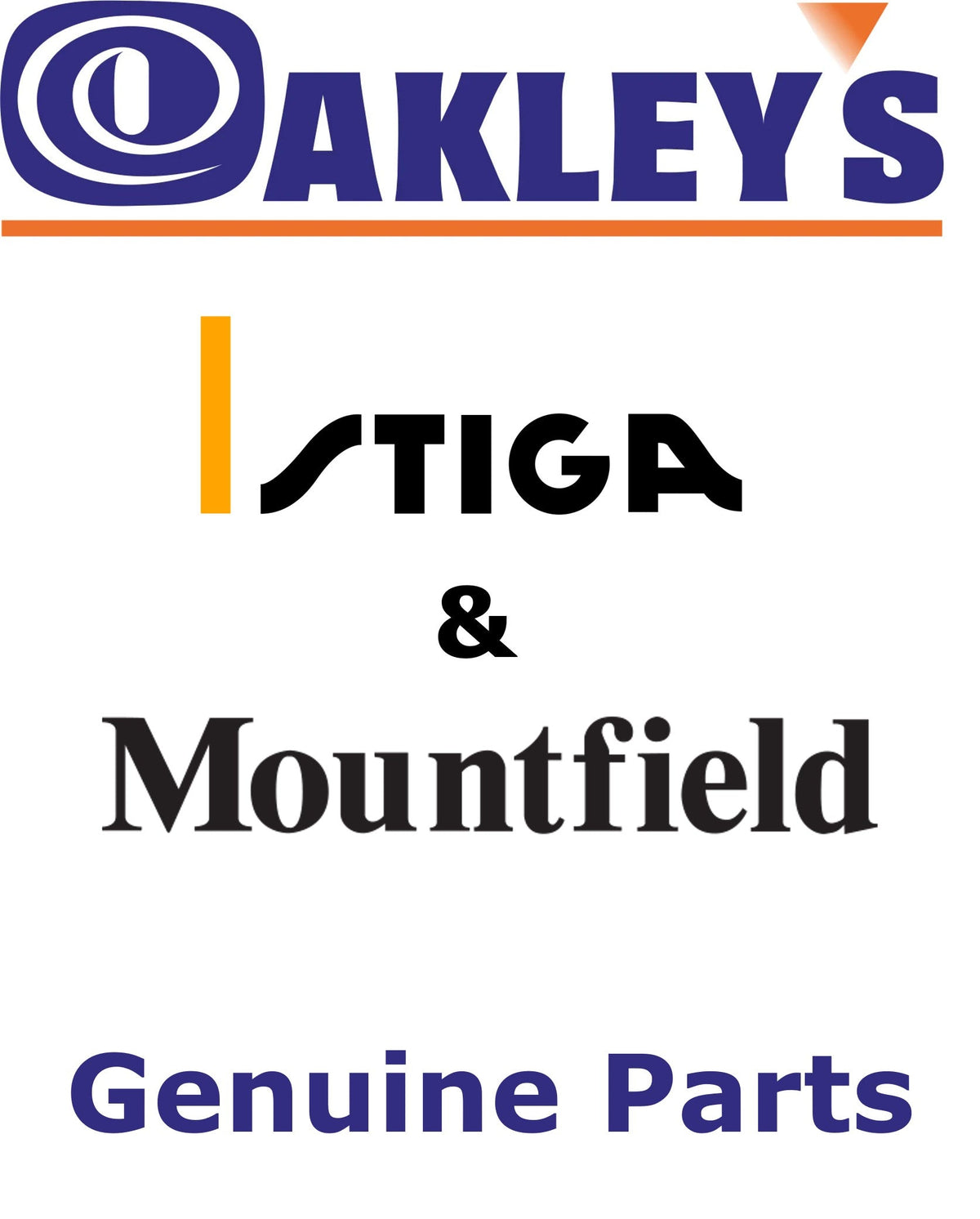 Stiga / Mountfield Genuine Parts - "ATCO 39 EASY CLEAN" DECAL - P/N: 114372258/0