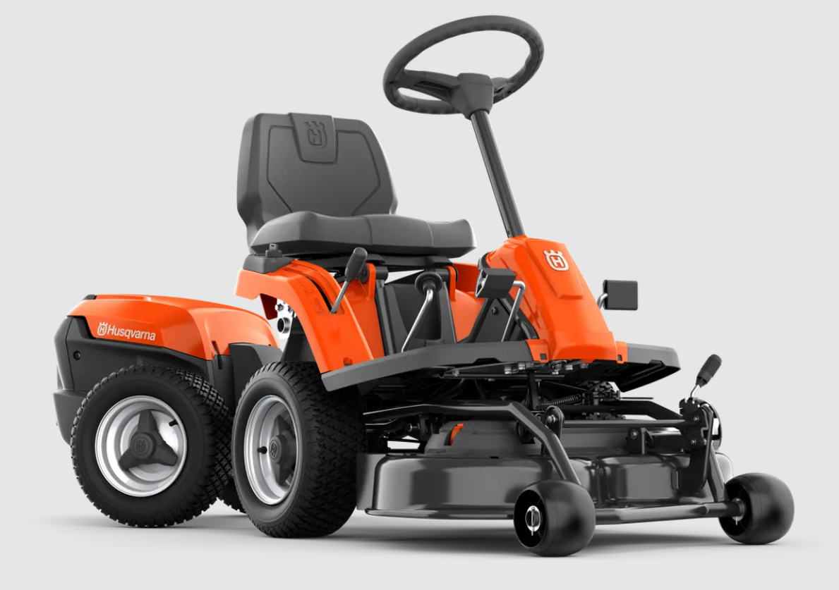 Husqvarna R 112iC Battery Ride on Mower - Comes with 85cm Mulching Deck
