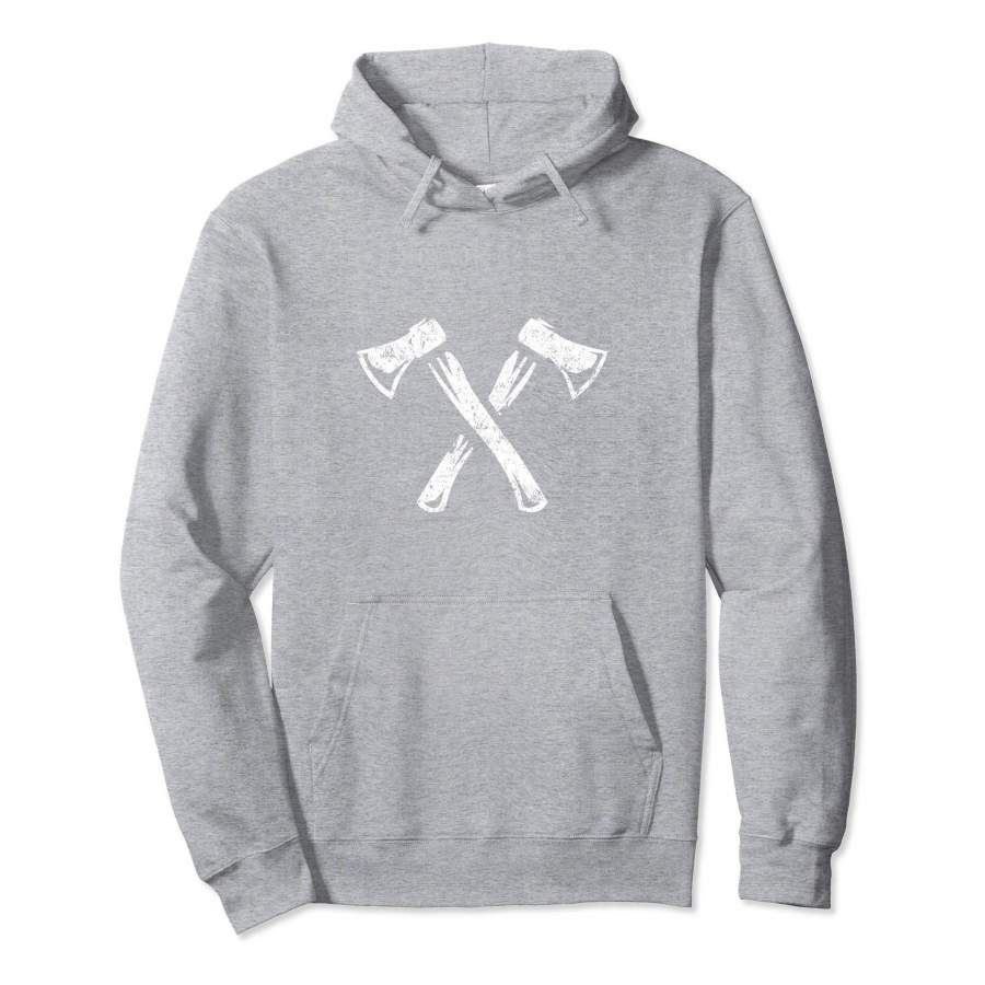 STIHL Hoodie SZ L "AXE" grey