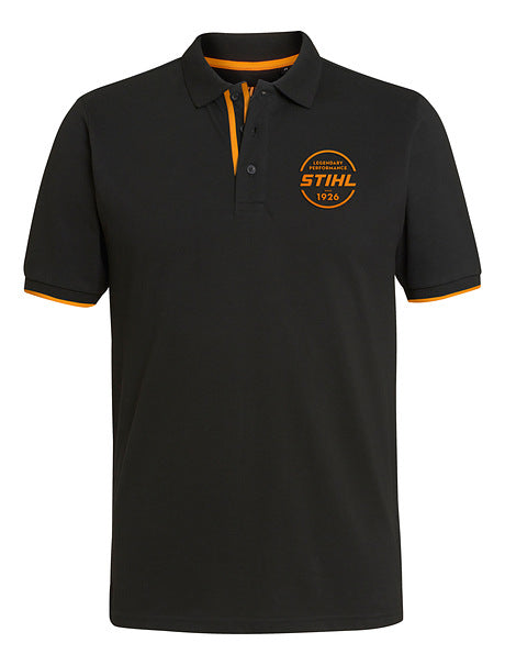 Stihl logo circle polo shirt S