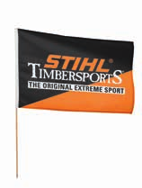 STIHL Timbersports drop flag