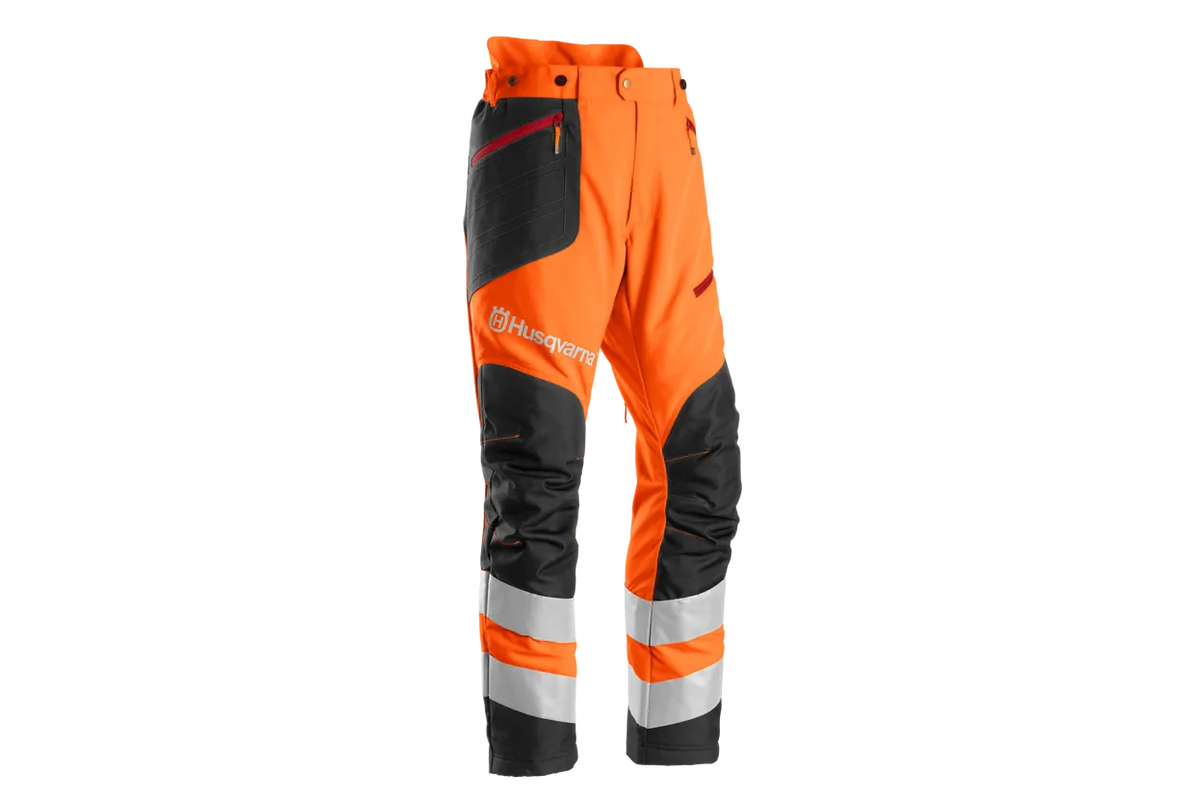 Husqvarna Hi-Vis Brushcutter & Trimming Trousers 50