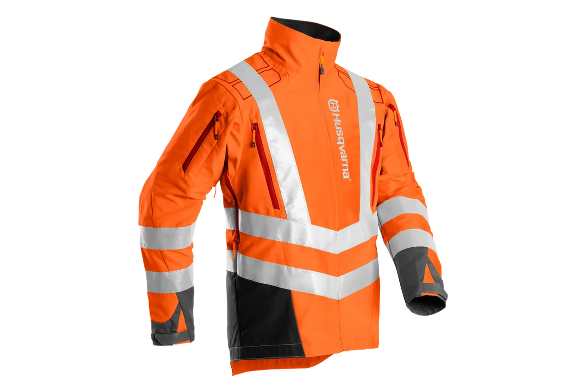Husqvarna Hi-Vis Brushcutter & Trimming Jacket M