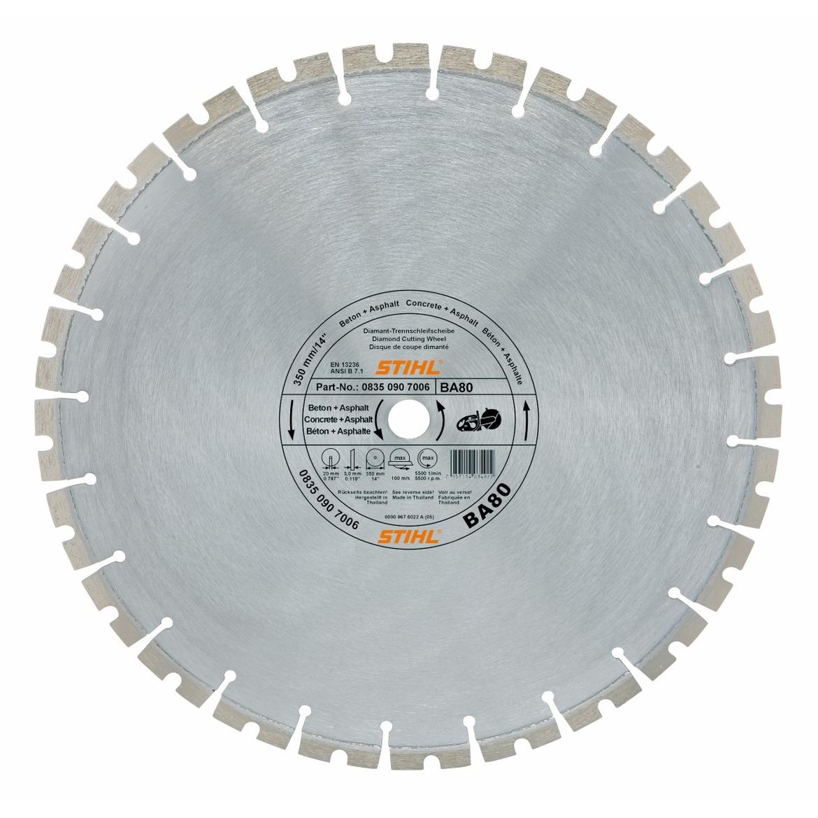 STIHL Cutting wheel D-BA90 (30cm/12")