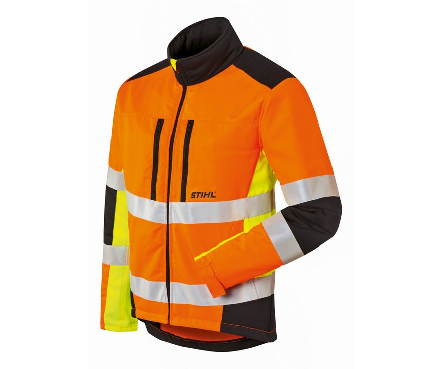 STIHL MS Protect Chainsaw HiVis Jacket warnorange XXL