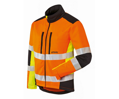 STIHL MS Protect Chainsaw HiVis Jacket warnorange XXL