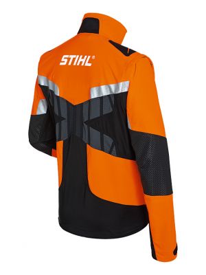 STIHL X-SHELL Jacket, black/orange S